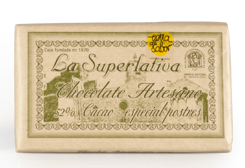 Chocolate Artesano 52% Cacao- Especial Postres 200 gr