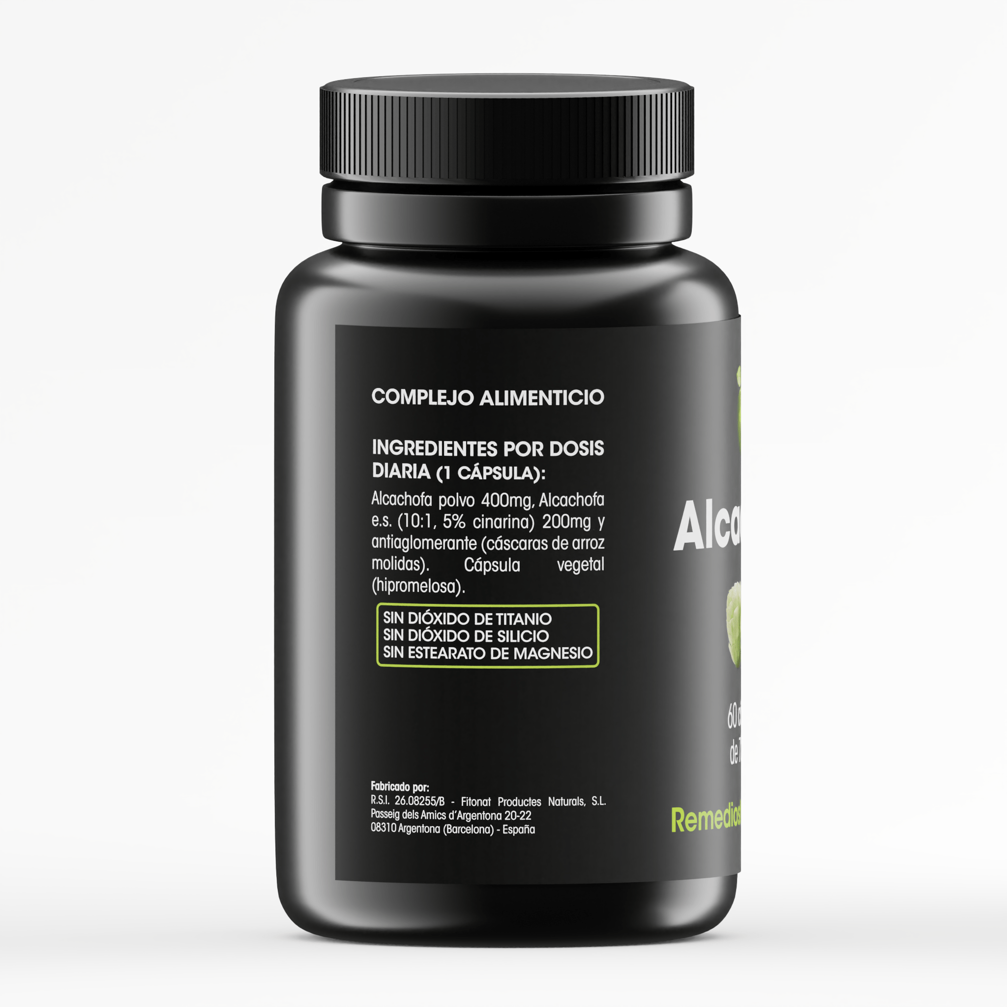 Alcachofa Extracto Seco - 60 cápsulas - Imagen 2