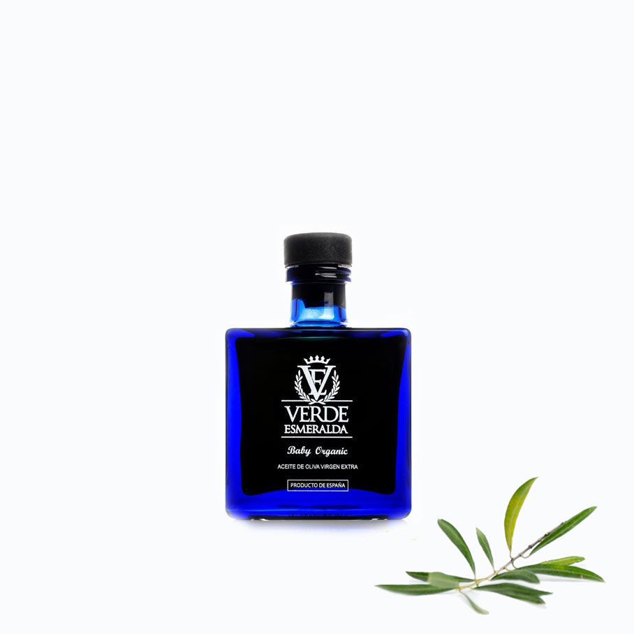 Verde Esmeralda Baby Organic Picual 8 botellas 100 ml - Imagen 2