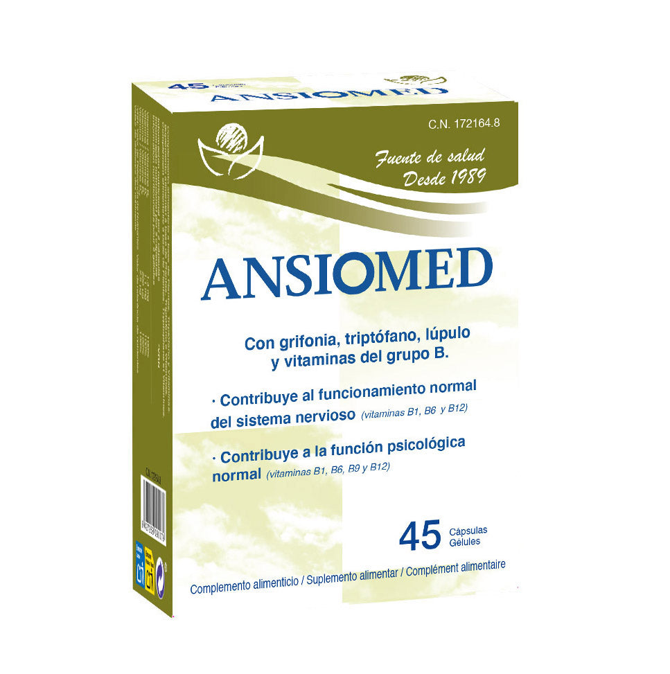 Ansiomed 45 cápsulas Bioserum