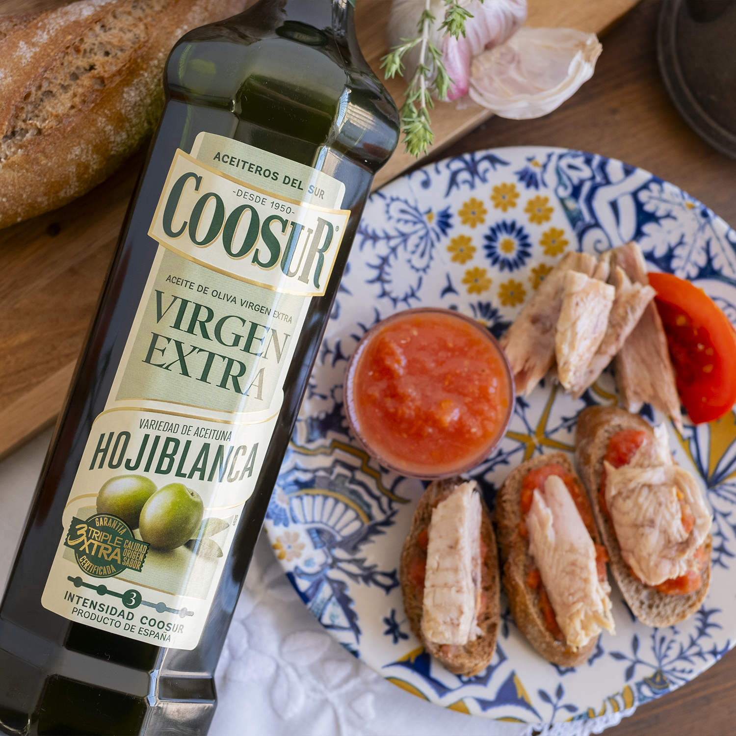 Aceite de oliva virgen extra hojiblanca 1L - Imagen 3