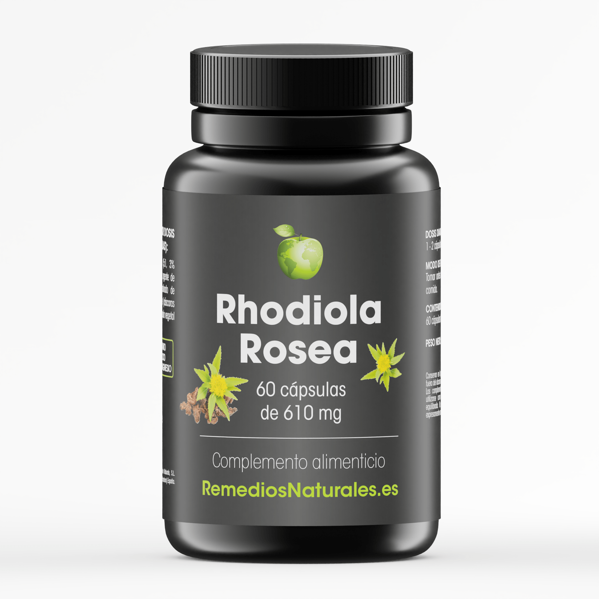 Rhodiola Rosea - 60 cápsulas