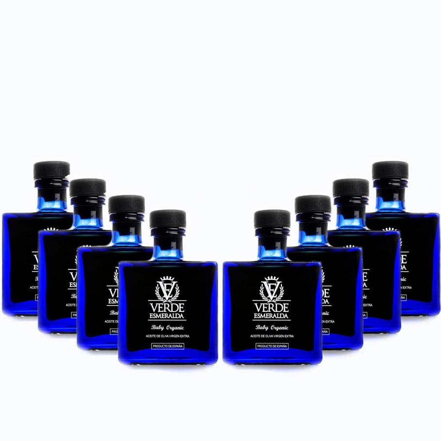 Verde Esmeralda Baby Organic Picual 8 botellas 100 ml