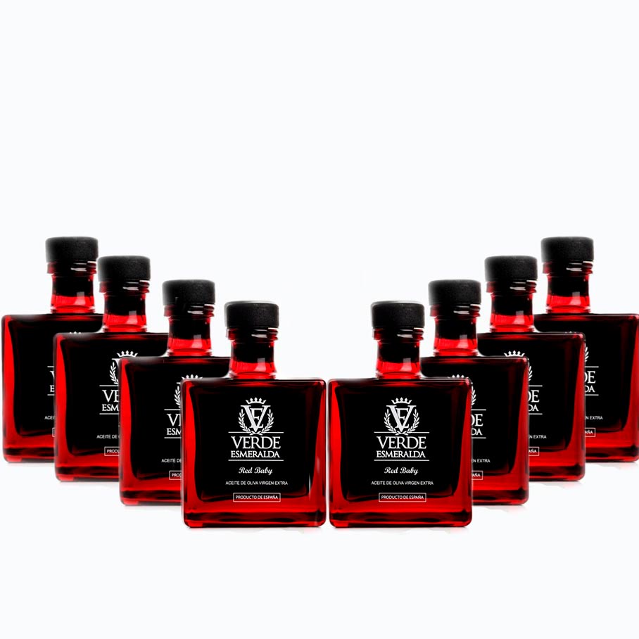 Verde Esmeralda Baby Royal 8 botellas 100 ml