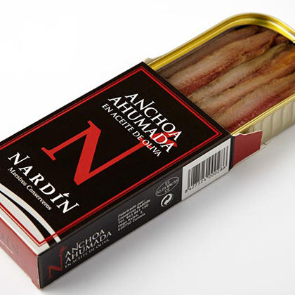 Anchoas ahumadas del "Cantabrico" 100 grs Nardin