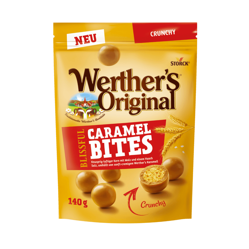 Werther's Original Blissful Caramel Bites Crunchy