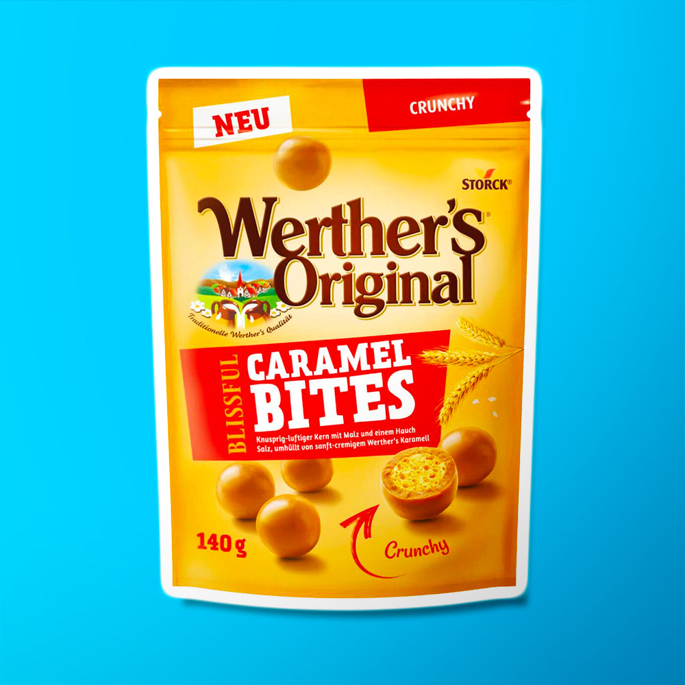 Werther's Original Blissful Caramel Bites Crunchy - Imagen 2