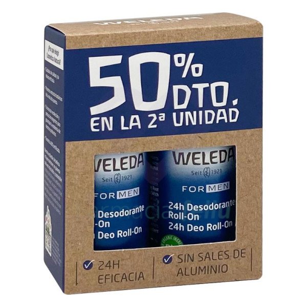 Duplo Weleda Desodorante Hombre