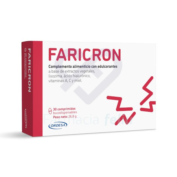 Faricron, 30 comprimidos