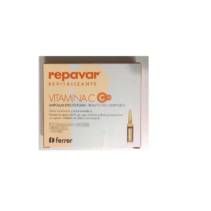 Ampolla Flash Repavar Revitalizante Vitamina C