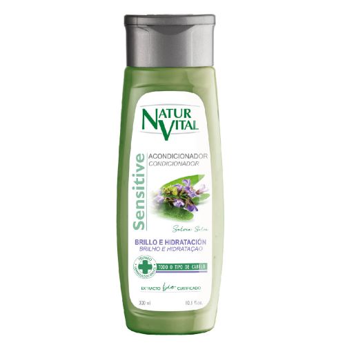 Acondicionador Sensitive Salvia 300ml Marca NaturVital