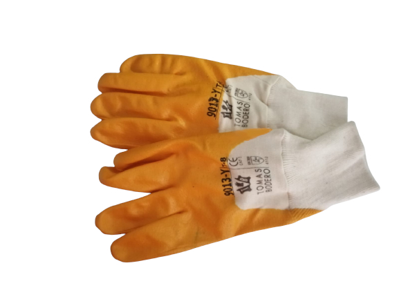 Guantes Nitrilo Naranja 9013Y