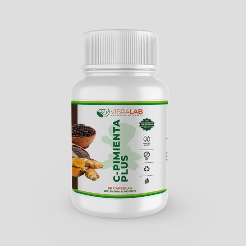 C-PIMIENTA PLUS (60 Cap – 500mg) Marca Vibralab