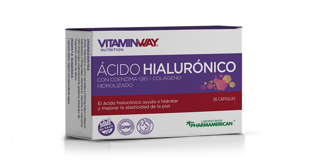 ÁCIDO HIALURÓNICO X30 CÁPSULAS VITAMIN WAY