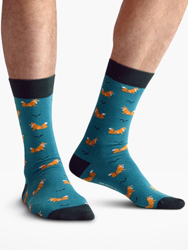 Calcetines zorros de algodón orgánico - Imagen 3