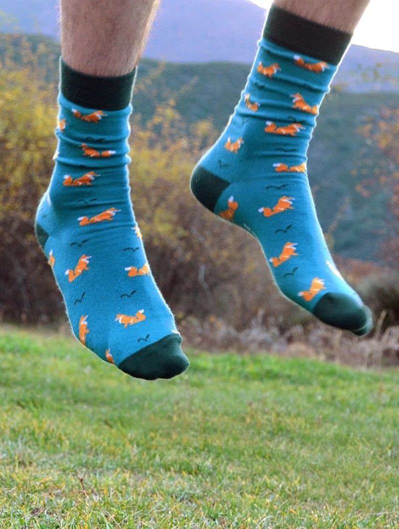 Calcetines zorros de algodón orgánico - Imagen 4