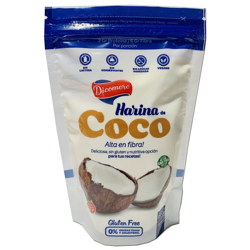 HARINA DE COCO 200 GR. – DICOMERE