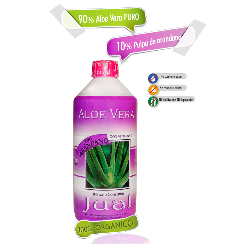 ALOE VERA C/ ARANDANO 500 CC – JUAL - Imagen 2