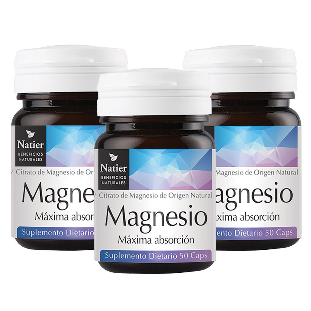MAGNESIO 50 CAP – NATIER - Imagen 2