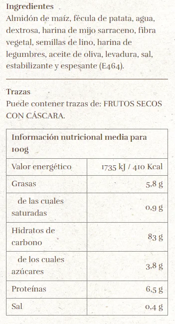 Espiga Blanca Tostaditas Sin Gluten - Imagen 2