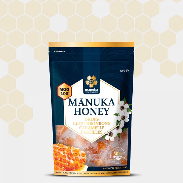 Caramelos Monofloral MGO 100+Manuka Honey