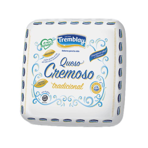 QUESO CREMOSO TREMBLAY TROZADO