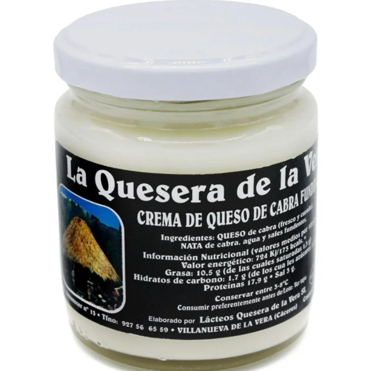 Crema De Queso De Cabra Fundido LA QUESERA DE LA VERA 220g