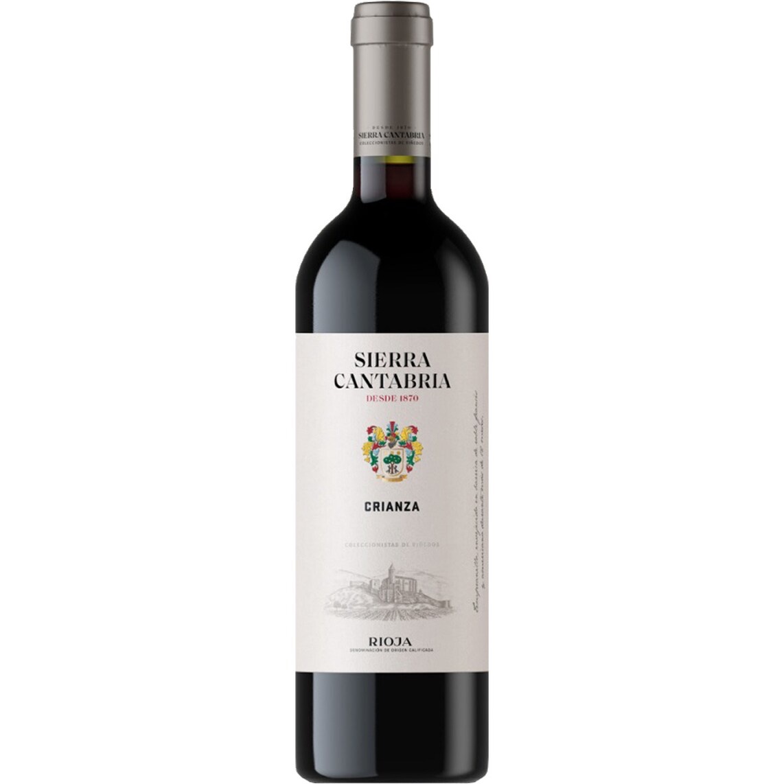 Vino Tinto SIERRA CANTABRIA Crianza 2017 D.O.Ca. Rioja 75cl