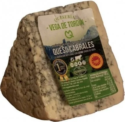 Queso Azul Asturiano De Vaca QUESERÍA VEGA DE TORDÍN D.O.P. Cabrales 250g