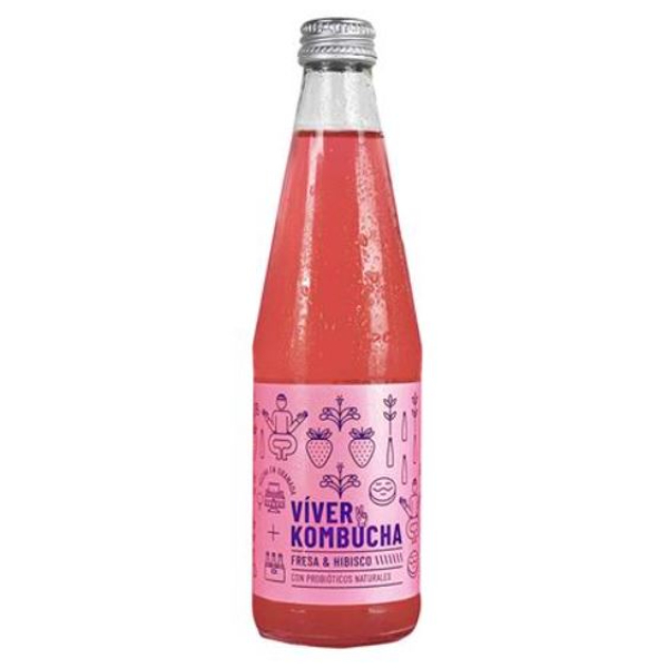 Viver Kombucha Fresa 33 Cl